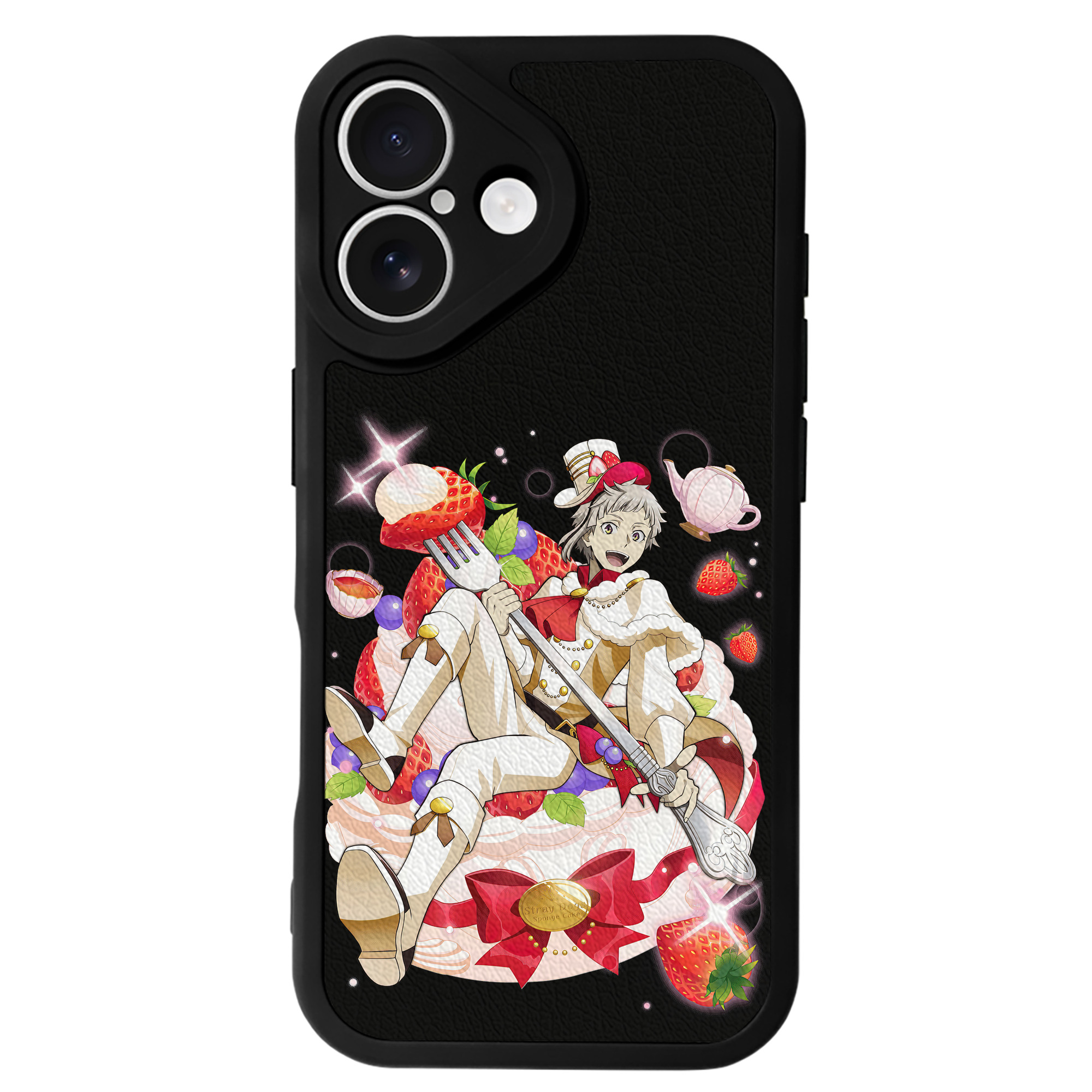 （画像用） 文豪ストレイドッグス Bungo Stray Dogs 【iPhone 16シリーズ対応】シリコンスマホケース（レザー調） 材質：シリコン